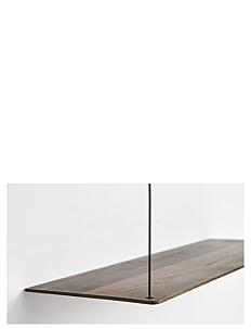 WOUD Stedge add-on shelf (80 cm) - Møbler - SMOKED OAK / brown