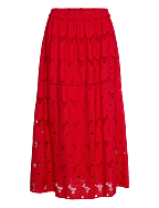 YASSUNSI HW LONG SKIRT S. - D2D - RACING RED