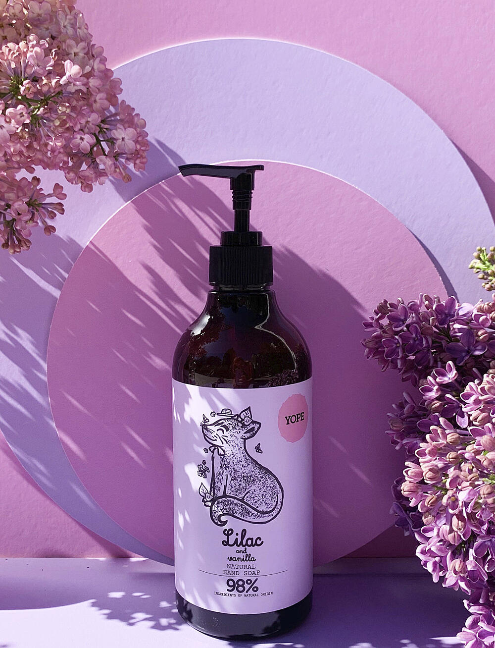 YOPE - YOPE Hand Soap Lilac and Vanilla PAO 500ml - flytende såpe - lilac and vanilla - 0