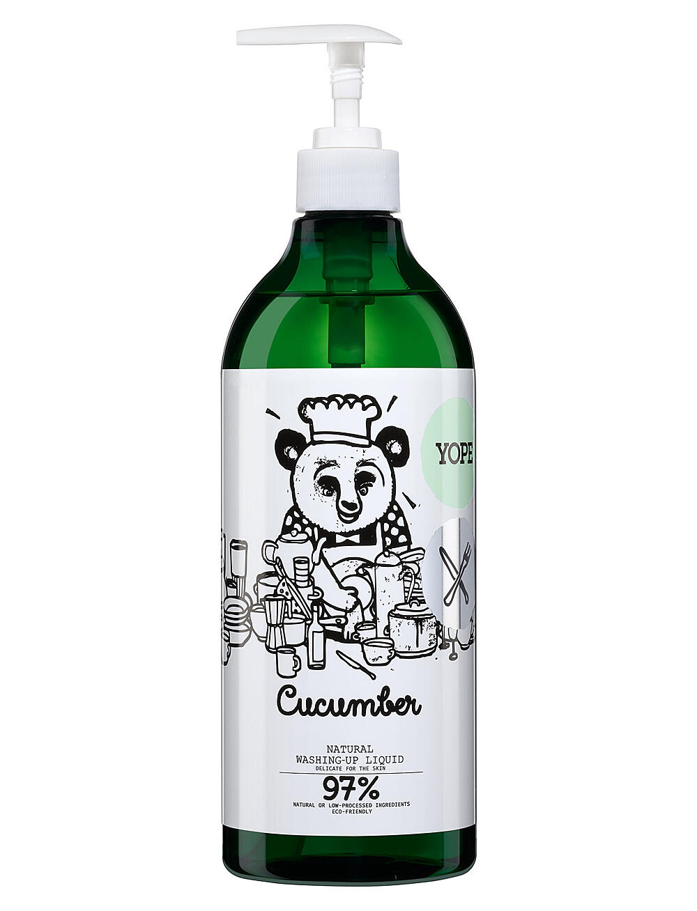 YOPE - YOPE Natural Washing-Up Liquid Cucumber - rengjøring - cucumber - 1