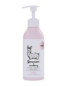 YOPE YOPE Natural Intimate Wash Geranium & Cranberry - YOPE - GERANIUM & CRANBERRY / clear